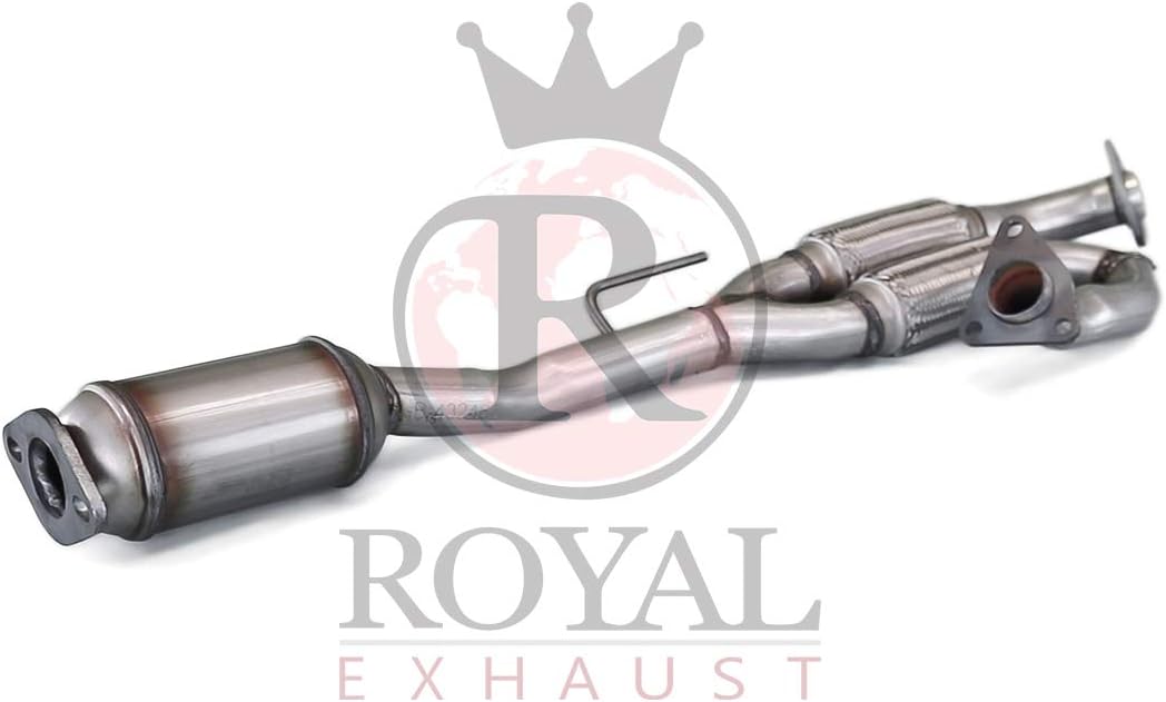 Royal Exhaust Catalytic Converter Compatible with 2009, 2010, 2011, 2012, 2013, 2014, 2015, 2016, 2017, 2018, 2019, 2020 Nissan Maxima 3.5L, Direct Fit Y-Pipe Catalytic Converter Exhaust System