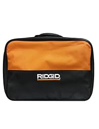 Ridgid 902048009 Contratista Bolsa de herramientas 13,5 X 9,5 X 4,5 en. Fits x4 atornillador de impacto, Cargador y Baterías