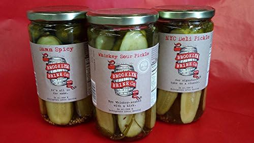 Brooklyn Brine Pickles - Damn, Whiskey, NYC - 3 Pk Combo