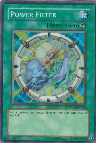 Yu-Gi-Oh! - Power Filter (TDGS-EN058) - The Duelist Genesis - Unlimited Edition - Super Rare