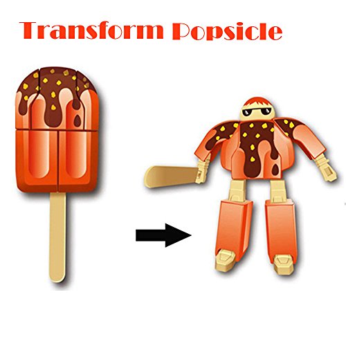 Sunny&Love 2018 Random Child Deformation Simulation Popsicle Hot Boy Deformation Series Toys Educational Toy (Multicolor)