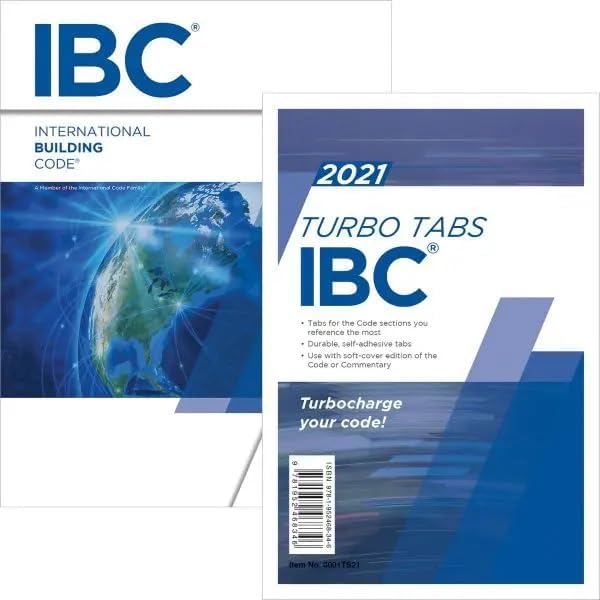 2021 International Building Code & Tab Combo paperback version