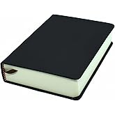 receip Sketchbook Drawing Notebook Sketchpad PU Leather Hardcover Journal Notebook 660 Pages 80GSM (Black,A6)