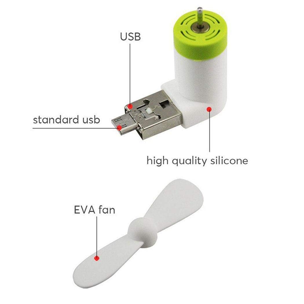 UpBeauty Portable Mini Handheld Phone Fans Cooler Fan for Android Mobile Personal Fans