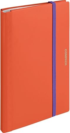 Amazon キングジム クリアファイル 二つ折り コンパック オレンジ 54mオレ クリアホルダー 文房具 オフィス用品