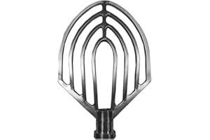 NBSLA Hobart Mixer Flat Paddle"B" Style Attachment for 80 Quart Mixers, Replaces 24300, 23620, 60052