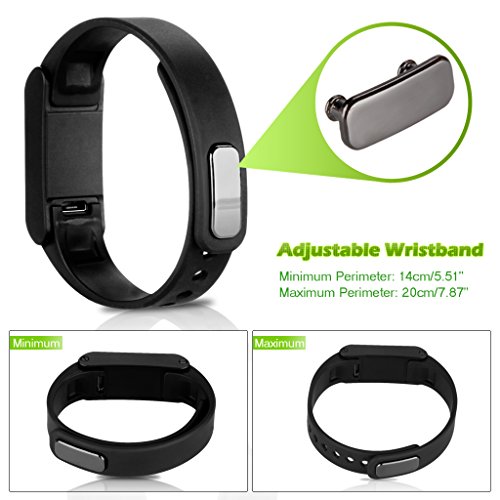 Excelvan (APP Zeroner) Flex Wireless Activity and Sleep Wristband