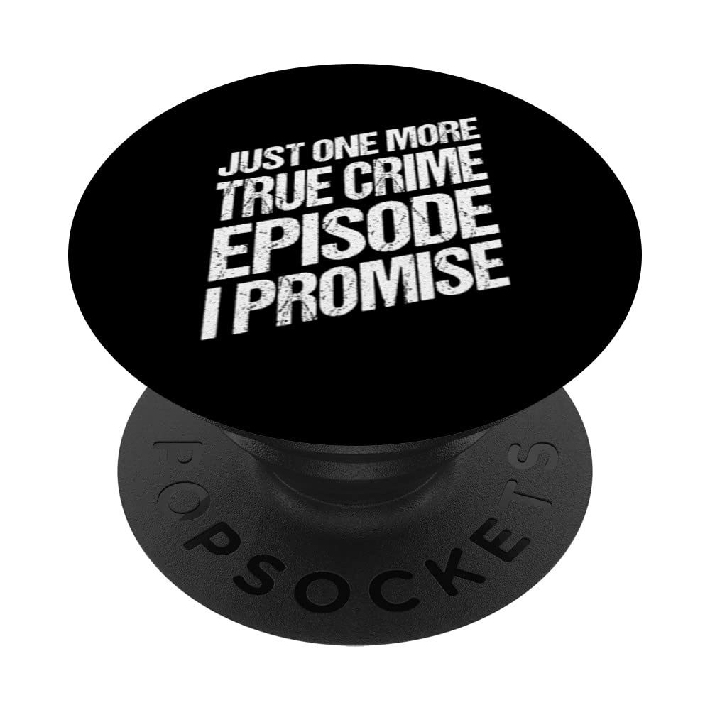 Funny Killer Documentaries - Murder Shows & True Crime PopSockets Swappable PopGrip
