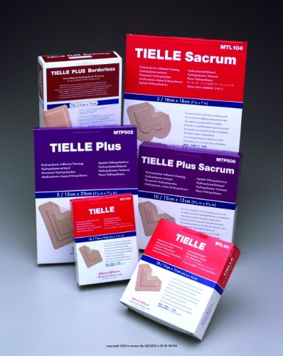 TIELLE Plus Adhesive Border, Tielle Plus Adh 5.875X 7.75-Sp, (1 CASE, 25 EACH)