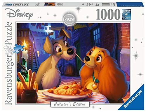 Ravensburger Puzzle 13972 - Disney Susi und Strolch - 1000 Teile Puzzle für Erwachsene und Kinder ab 14 Jahren, Disney…