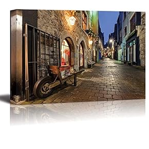 Old Street in Galway City Wall Decor