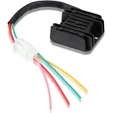 Voltage Regulator Rectifier Motorcycle Voltage Rectifier Universal for Go Kart And Boat Motors, DIY Engines