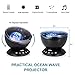 Stripsun LED Ocean Wave Projector with Remote Control, Ocean Night Light with 4 Sounds & 7 Colors, Built-in Mini Music Player For Children, Bedroom