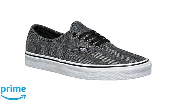 vans authentic herringbone black