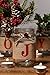 V-More® Christmas Holiday Mason Jar Flower Vase Glass Candle Holder Rustic Style with Burlap Rap Jute Bowknot and Small Red Bell 5-inch Tall for Home Decor Wedding Party and Celebration (Set of 1)