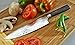 Chef Knife - Maxblademark Pro Kitchen Knife 8 Inch Chef's Knives, German High Carbon Stainless Steel Knife with Damascus Pattern, Ergonomic Handle, Ultra Sharp, Knife Sheath and Stylish Package