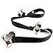 GUQI Pack of 2 Dog Doorbells 7 Extra Loud Bells, Adjustable Dog Outside Bell for Puppy Potty Training,Doggy Bell for Door-Included 2 Upgrade Training Clicker