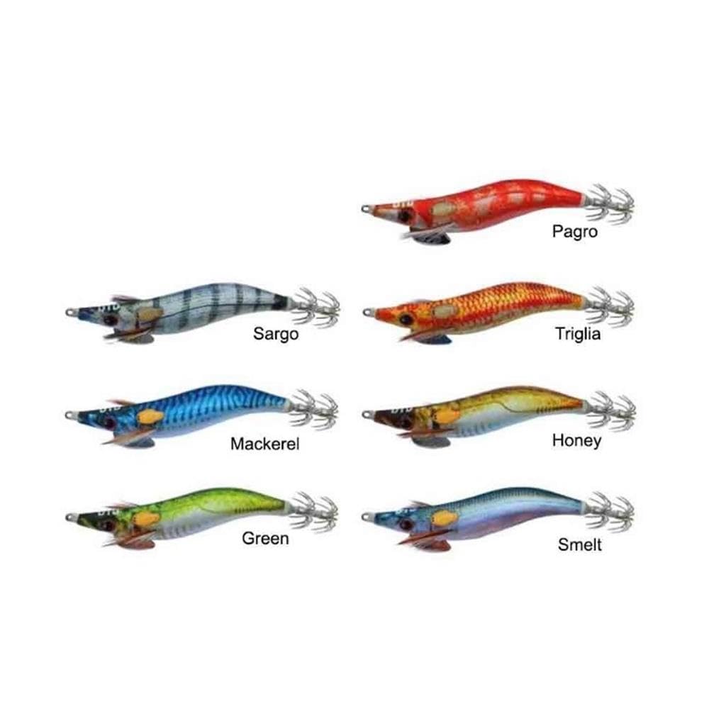 Td SQUID JIG DTD REAL FISH OITA - 9CM - Smelt, 05, 9, 3.0, 4.5