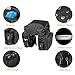 WOTOW Bike Pannier Trunk Bag, 36L Roomy Bicycle Storage Panniers 3 in 1 Multi Function Rear Seat Carrying Pack w/Bottle Holder Rear Light Clip for Commuter Cycling Hiking Travelling Campingthumb 4