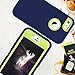 iPhone 5S Case,iPhone SE Case,Fogeek Heavy Duty PC TPU Combo Protective Defender Body Armor Case Compatible iPhone 5S,iPhone SE iPhone 5 Fingerprint Function (Dark Blue/Green)