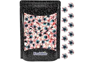 Fruidles Gummy Eyeballs Halloween Candy, Trick-Or-Treat Party Bag Fillers, Party Favor (Half-Pound)