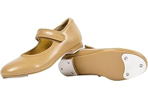 Asyusyu Tap Shoes for Girls,Toddler/Little Kid/Big Kid,Easy Strap.