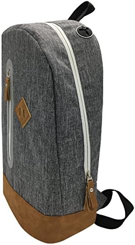 Rovoss 17inch Unisex Classic Simple Rucksack College Casual Daypacks School Laptop Backpack Reflective (Grey)