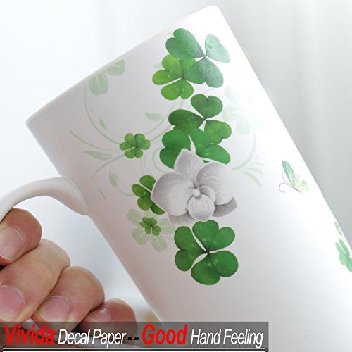 TEANAGOO M58-4 Tea Mug with Infuser and Lid, 18 OZ, Lucky Clover, Travel Teaware with Filter, Tea Cup Steeper Maker, Brewing Strainer for Loose Leaf Tea,Diffuser mug set for Tea Lover Gift