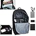 Anime Luminous Backpack Noctilucent School Bags Daypack USB chargeing port Laptop Bag Handbag For Boys Girls Men Women (Black-Music boy)