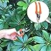 BYUEE Gardening Tool Set, 12 Pieces Garden Hand Tools Gifts for Gardener (Orange)