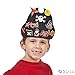 Fun Express Fabulous Foam Black Pirate Hat Craft Kit for Kids - Fun Pirate Hats Perfect for Parties, School Projects, or Themed Events - 12 Pieces