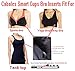 Cabales Smart Cups Bra Inserts 3 Pair in Set (6 Pieces) Black A/B