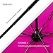 NOOFORMER mini Travel sun&rain Umbrella - Light Compact Parasol with 95% UV Protection for Men Women Multiple Colors