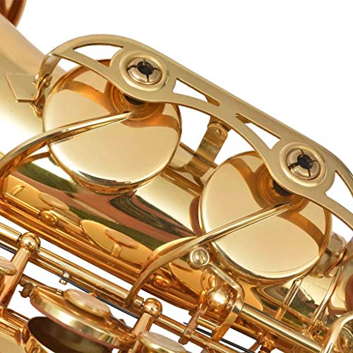 K&A company Alto Saxophone Yellow Brass with Gold Lacquer EB - Thumbnail 3