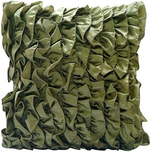 Amazon Com The Homecentric Decorative Olive Green Pillow Covers