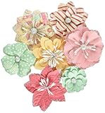 Prima Marketing 590628 Sweetpeppermint Flowers-Christmas Lights Sweet Peppermint Flowers - Christmas Lights
