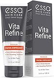 Vita Refine Exfoliating Face Scrub by Essa | Natural Beauty & Skin Care Product | Pore Minimizer Microdermabrasion Wash for Men and Women | Ideal for Oily, Dry, Combination, Sensitive Skin | 3.4 Oz.