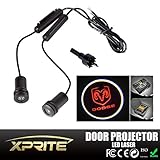 Xtreme 5w 4th Generation 2x LED Car Door Laser Projector Ghost Shadow Step Light Logo (Dodge #4)