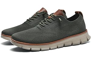 YVIPO Breeze Shoes for Men Oxfords Lace-Up Lightweight Casual Walking Shoes Comfortable Dress Shoes for Men Mens wearbreeze Shoes Breeze Urban Shoes for Men