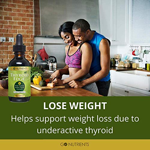 Go Nutrients Thyroid Edge Thyroid Support Dietary Supplements to