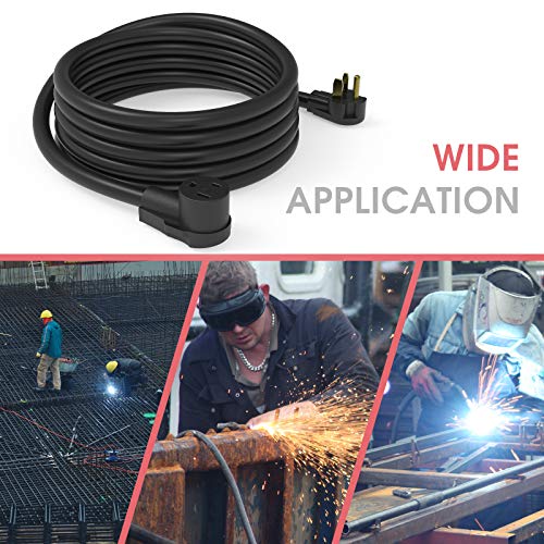 YESWELDER 20ft 250 Volt Welder Extension Cord 8 AWG Power Extension for
