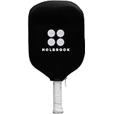 Holbrook Premium Pickleball Paddle Cover (Black/White) | Durable Covers for Paddles | Quality Pickleball Accessories and Pickleball Equipment | Protective Case