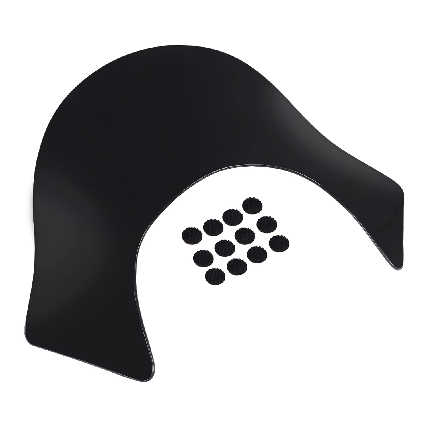 Photo 1 of XMMT Black Lip Fairing Windshield Windscreen Shield compatible For Harley Dyna Sportster Softail