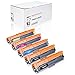 YoYoInk Compatible Toner Cartridge Replacement for Brother TN221 TN225 B/C/M/Y (2 Black, 1 Cyan, 1 Magenta, 1 Yellow; 5 Pack)