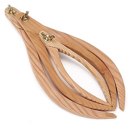 BQLZR T?pferei Werkzeug Holz Calipers Zange f¨¹r Proportionieren T?pferei und Skulptur 3 St¨¹ck