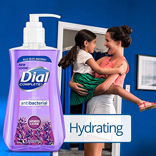 Dial Antibacterial Hand Soap Lavender & Jasmine - Image 4