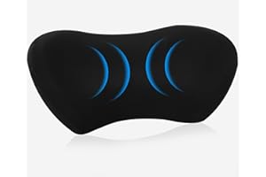 LEKEWN Lumbar Support Pillow for Office Chair - Ergonomic Lumbar Pillow, Memory Foam Lumbar Support Pillow for Car Back Support for Office Chair Back Support Cushion