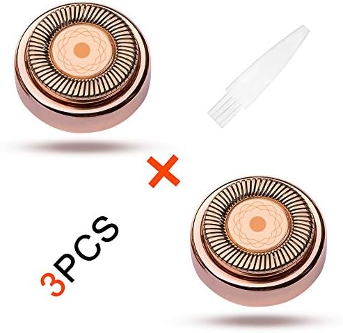 Facial Hair Remover Replacement Blade Heads,Women's Painless Remover Replacing Heads for Good Finishing and Well Touch