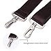52 Inch Universal Replacement Shoulder Strap Adjustable Webbing with Metal Swivel Hooks For Laptop Case Briefcase Pet Carrier (Brown)
