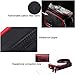 MF-HOME Bike Frame Bag,Bicycle Bag for Cell Phone,Waterproof 6.2 inch Touch Screen Mobile Phone Bag Bicycle Accessories(Red)